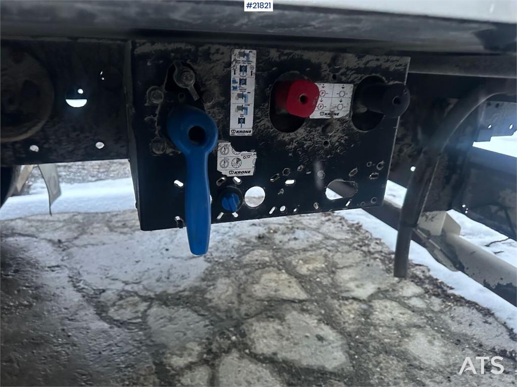 Krone 3 axle thermo trailer w/ carrier aggregate