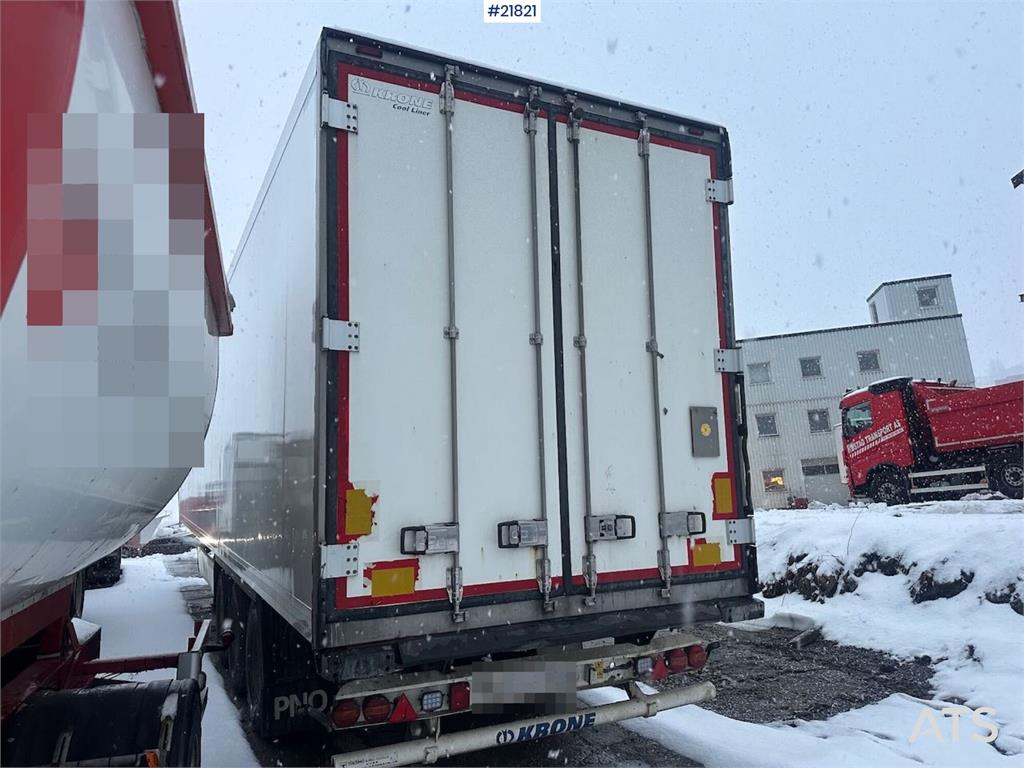 Krone 3 axle thermo trailer w/ carrier aggregate