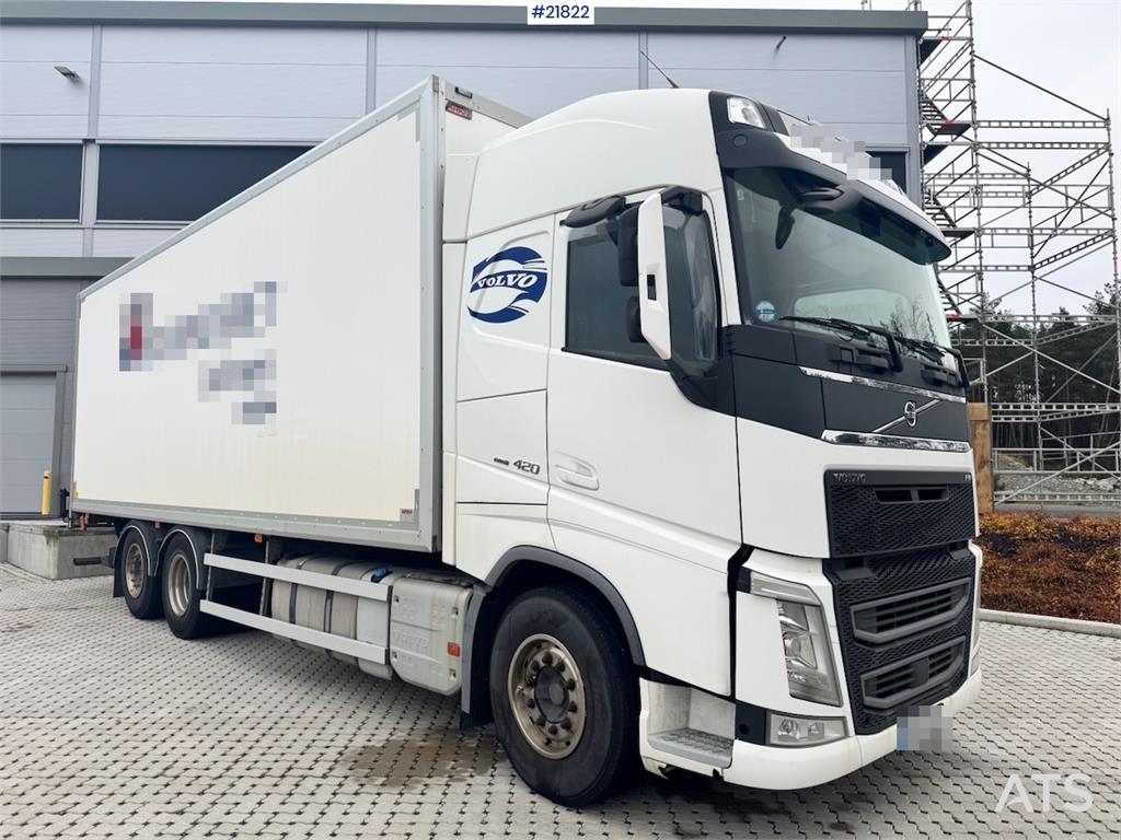 Volvo FH420 6x2 box truck. EU-approved. WATCH VIDEO
