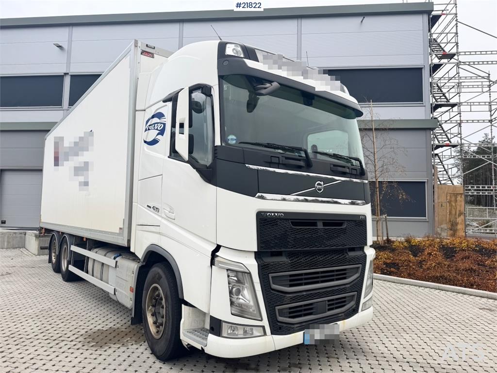 Volvo FH420 6x2 box truck. EU-approved. WATCH VIDEO