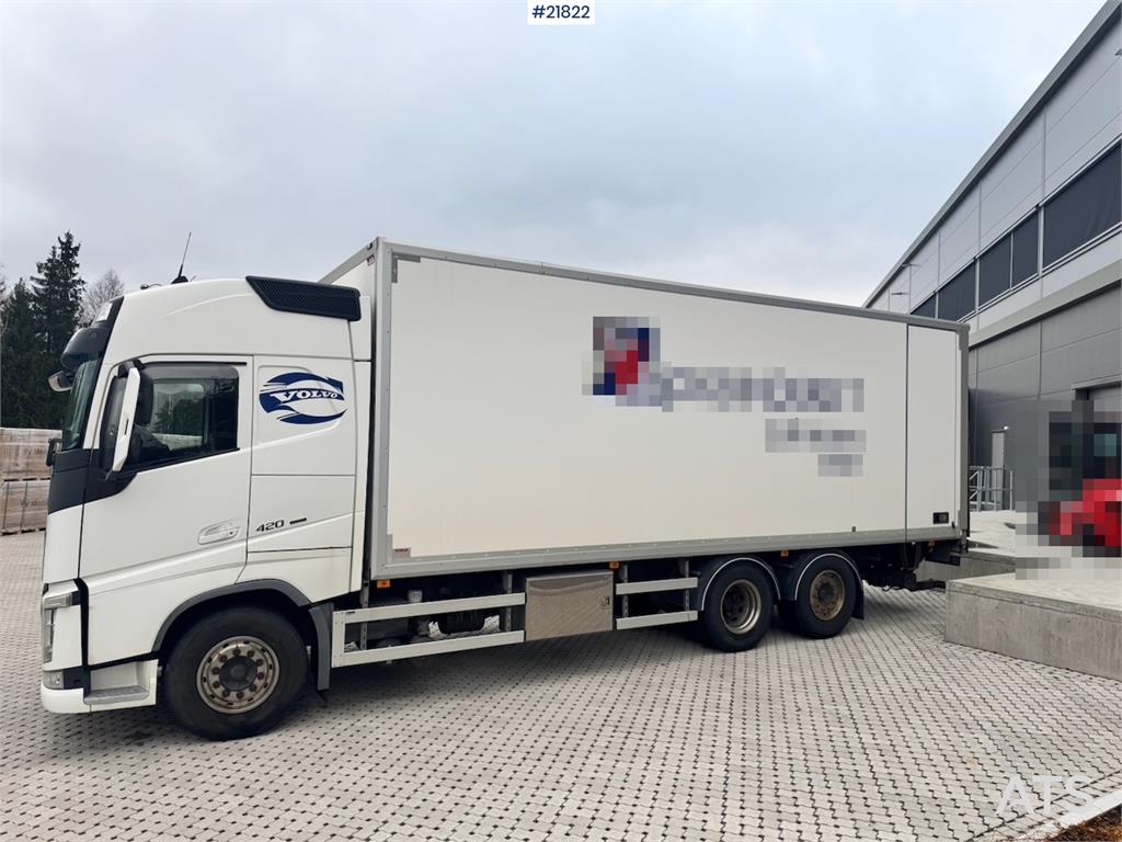Volvo FH420 6x2 box truck. EU-approved. WATCH VIDEO