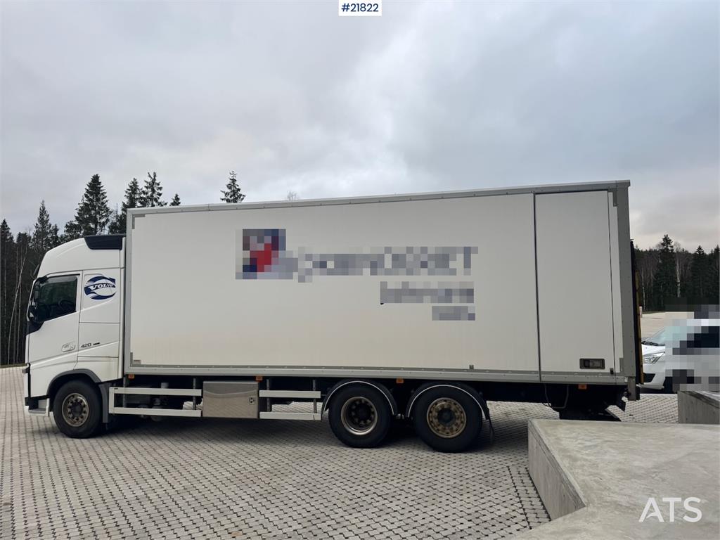 Volvo FH420 6x2 box truck. EU-approved. WATCH VIDEO