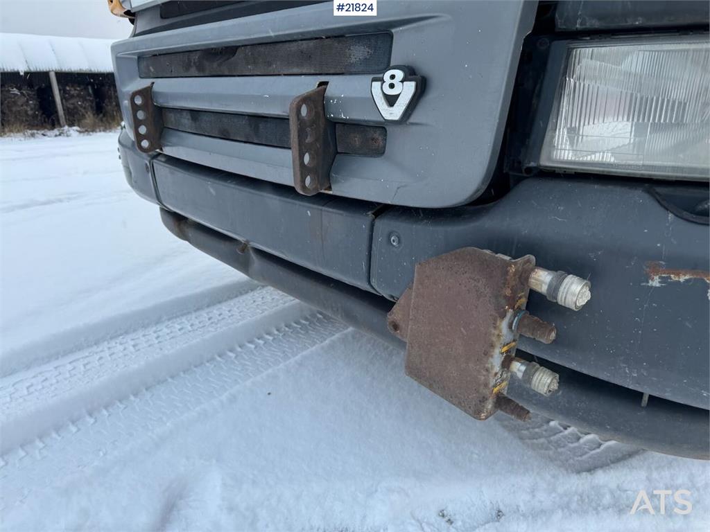 Scania R500 Tipper Truck, Snow Plow Equipped, with Underb