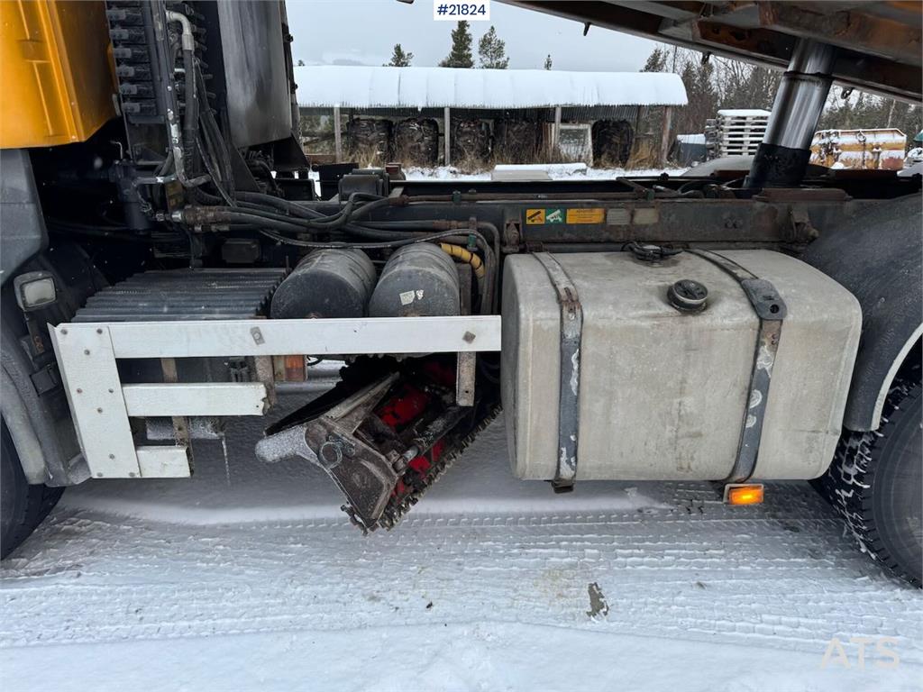 Scania R500 Tipper Truck, Snow Plow Equipped, with Underb