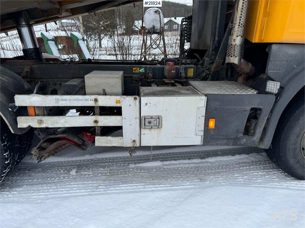 Scania R500 Tipper Truck, Snow Plow Equipped, with Underb