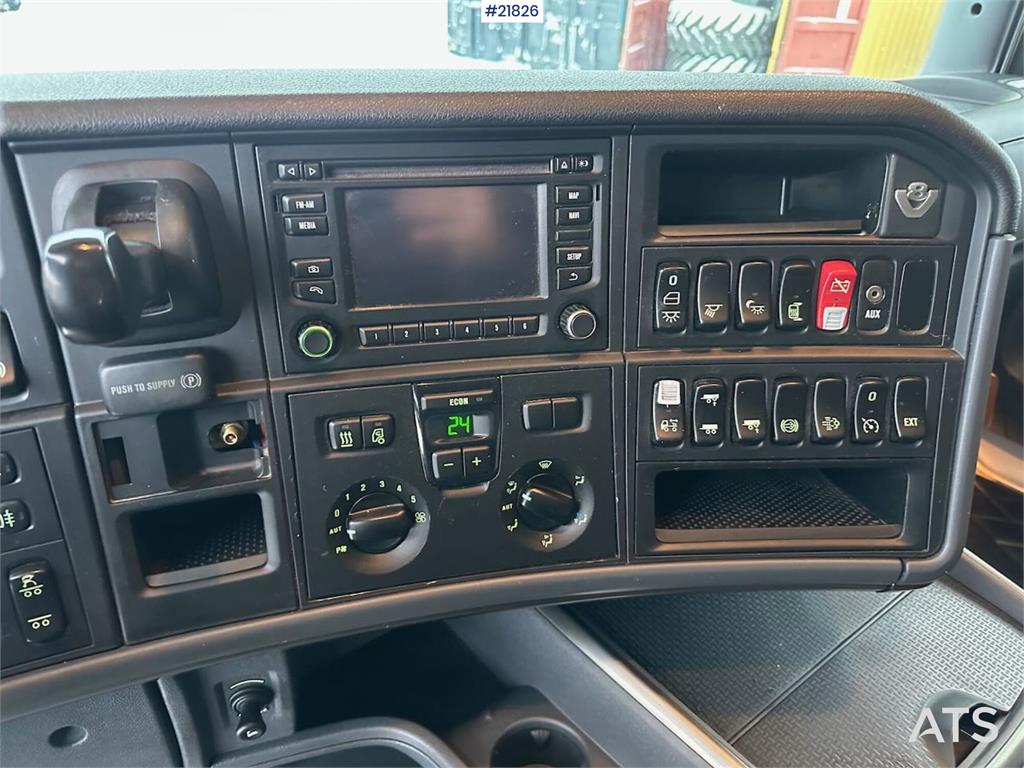 Scania R730 6x2 tractor unit w/ hydraulics. WATCH VIDEO.