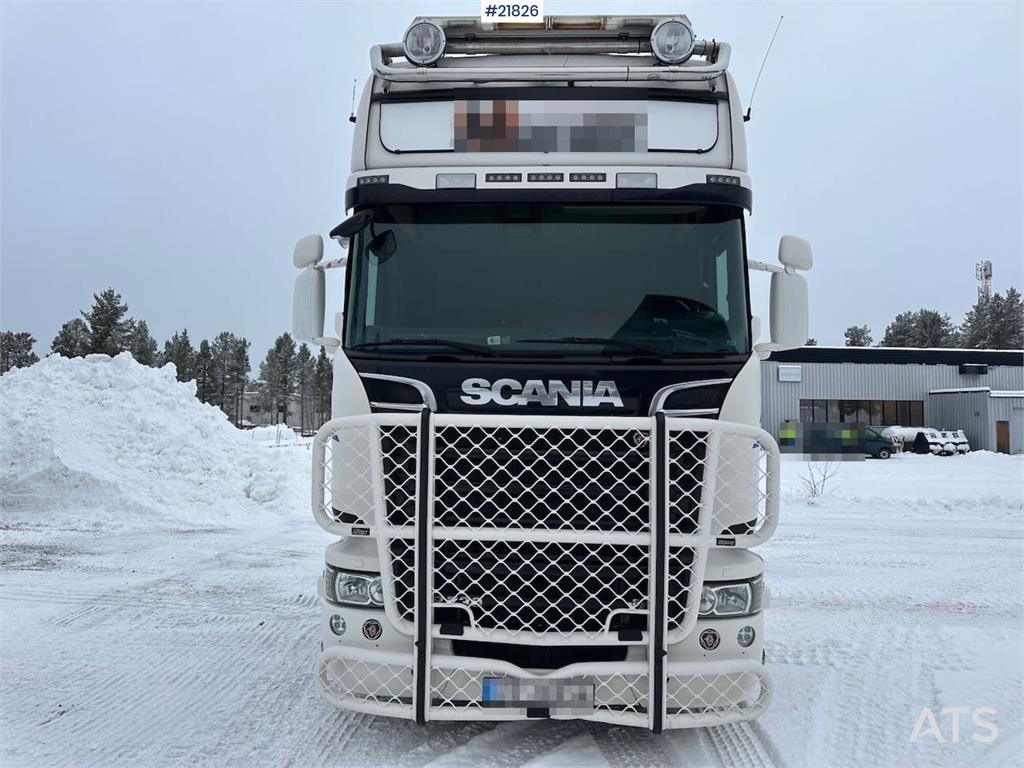 Scania R730 6x2 tractor unit w/ hydraulics. WATCH VIDEO.