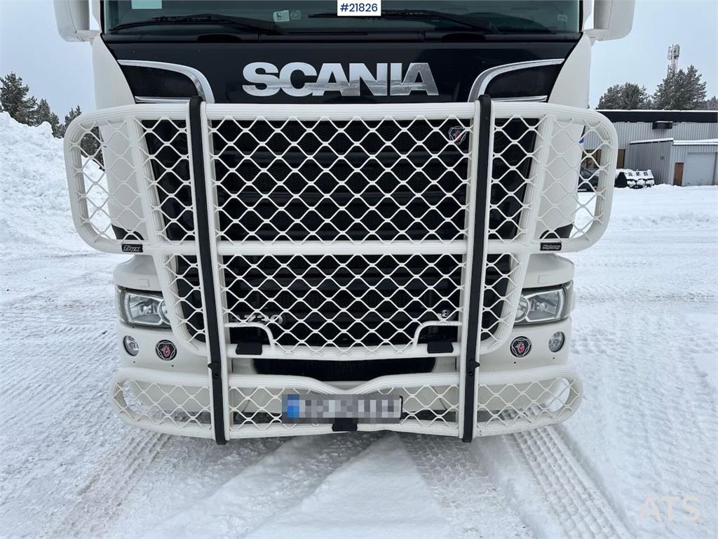 Scania R730 6x2 tractor unit w/ hydraulics. WATCH VIDEO.