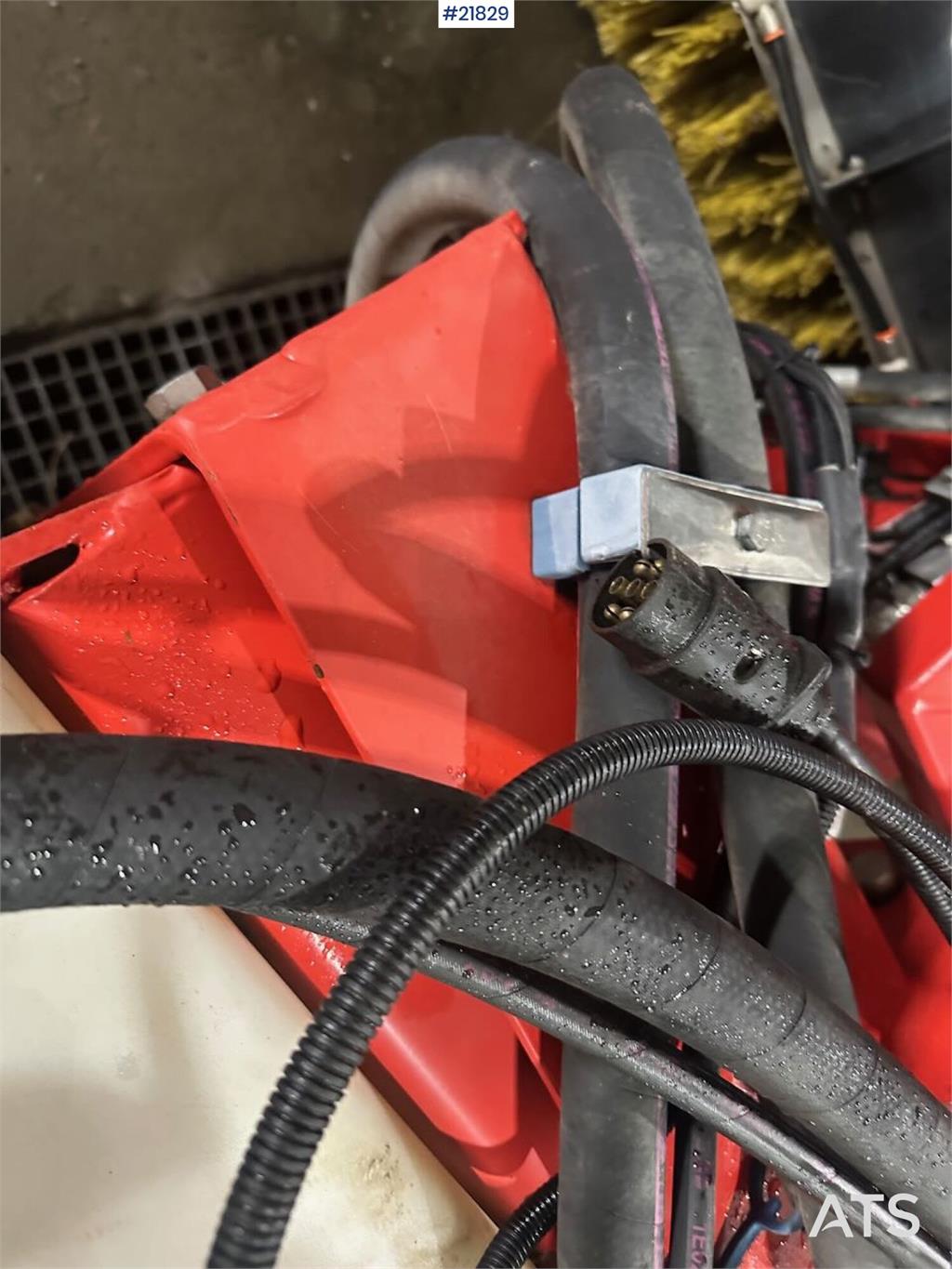 Tokvam FK broom with wheel loader attachment or tractor a