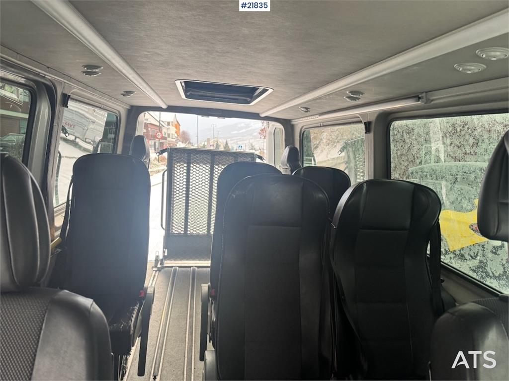 Mercedes-Benz Sprinter 316 Minibus – 9 seats and wheelchair ramp