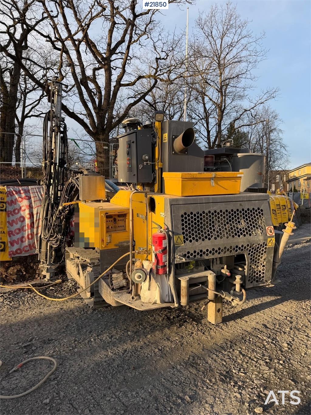 Atlas Epiroc T30 drilling rig