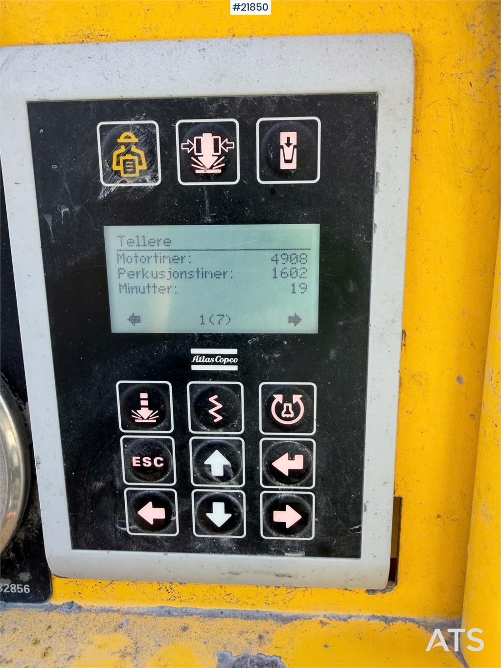 Atlas Epiroc T30 drilling rig