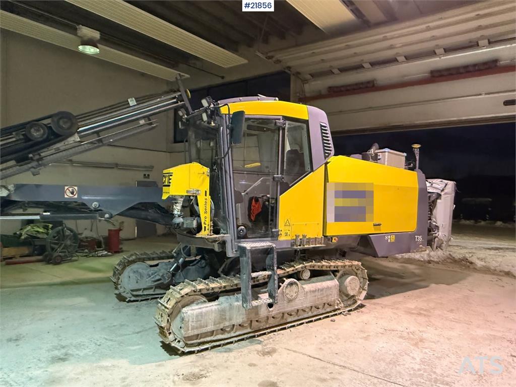 Atlas Copco T35 w/ water mist, cme grinder and gps