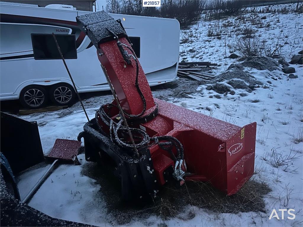 Tokvam 220H snow blower. Slightly used.
