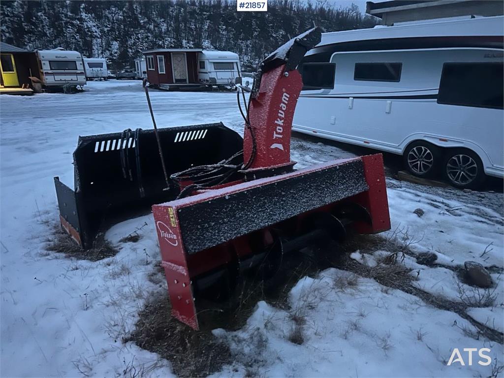 Tokvam 220H snow blower. Slightly used.