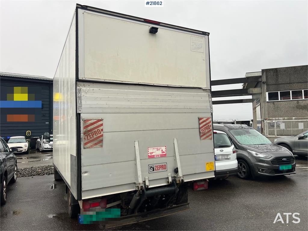 Iveco Daily box van w/ lift