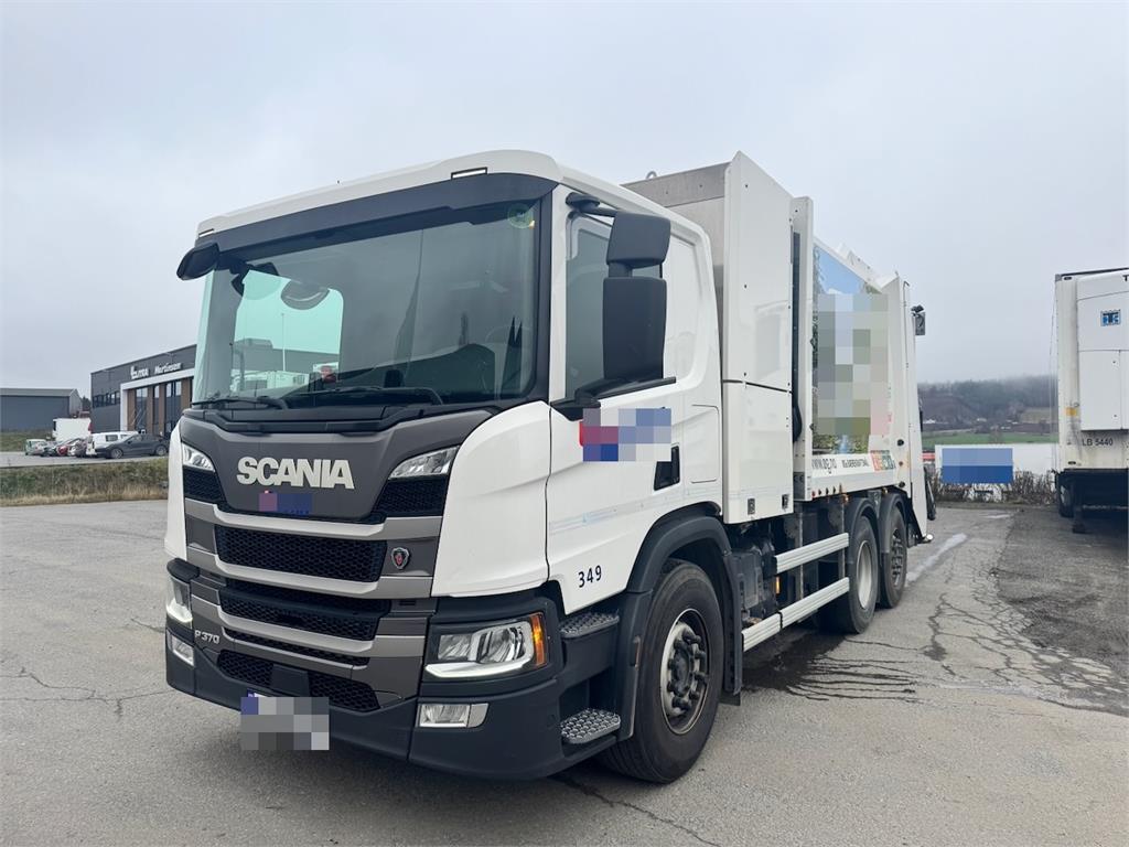 Scania P370 Waste Collection Truck with Washing System WA