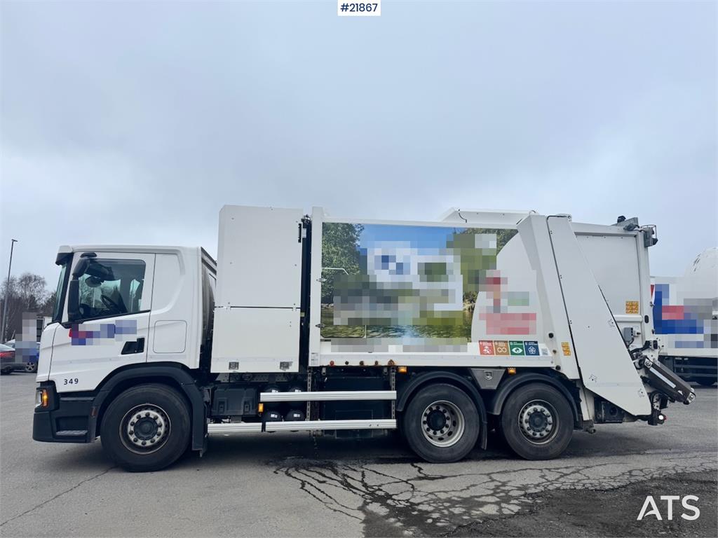 Scania P370 Waste Collection Truck with Washing System WA