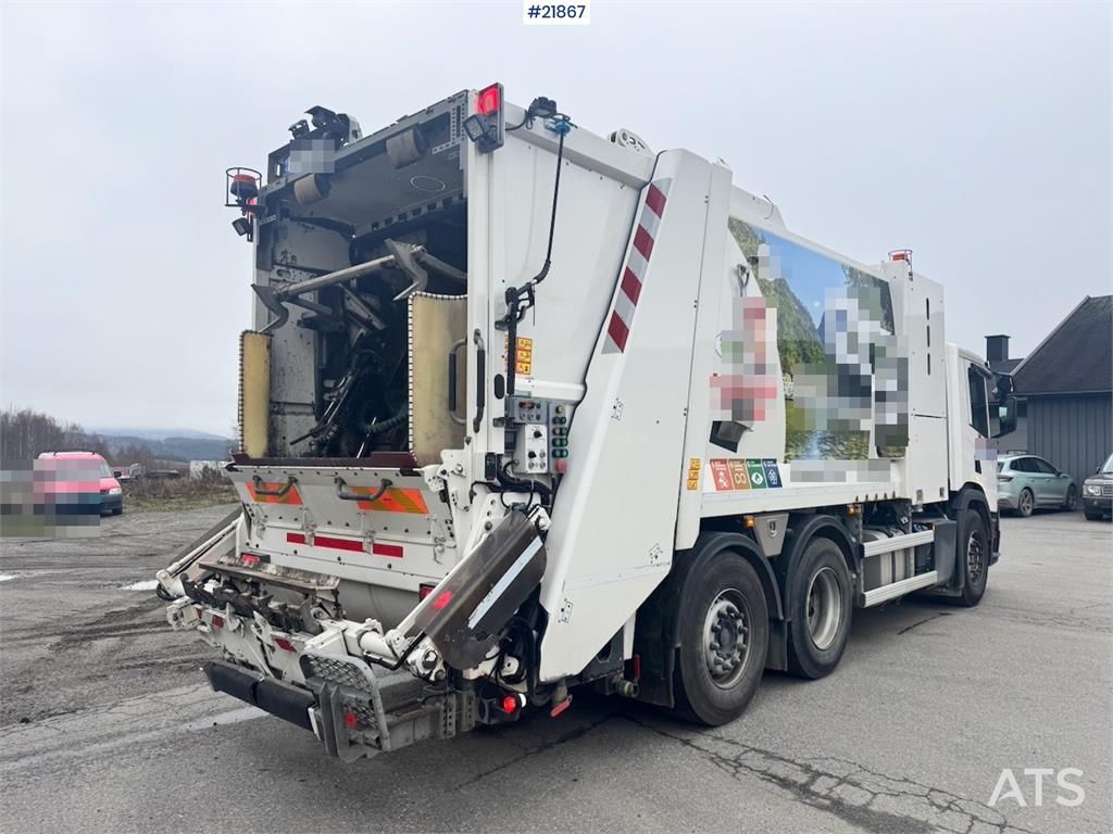 Scania P370 Waste Collection Truck with Washing System WA
