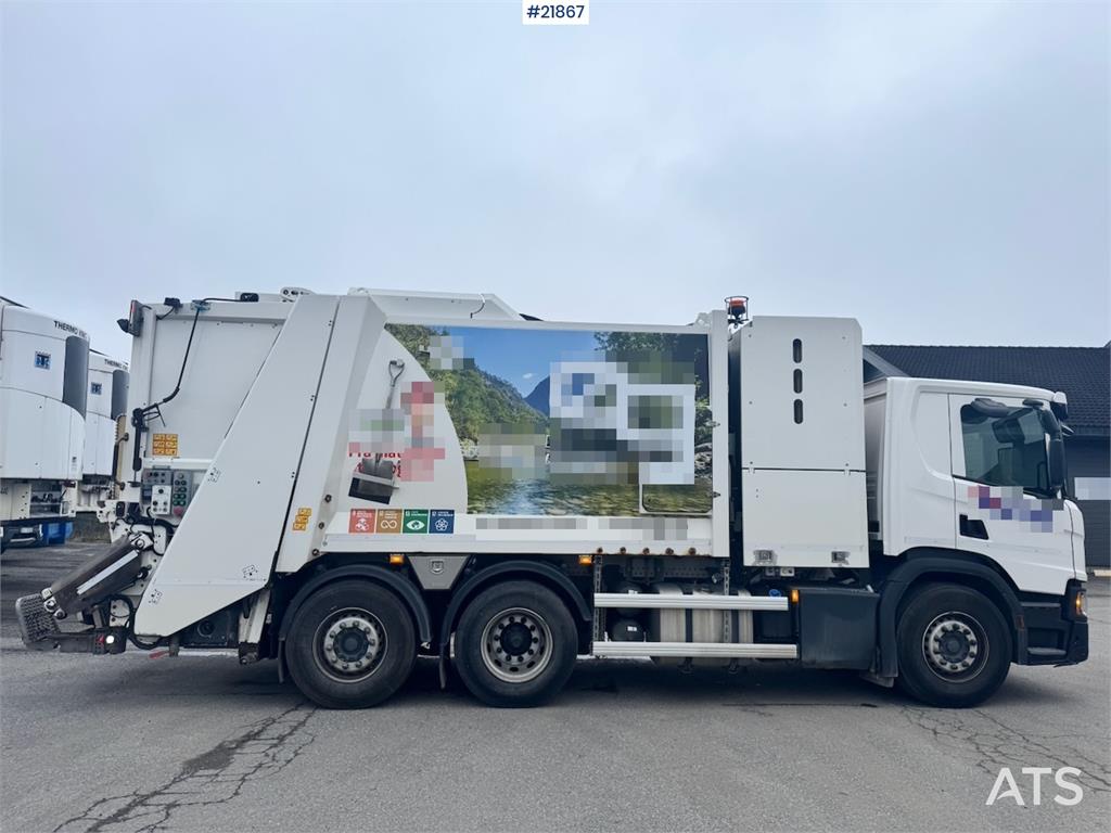 Scania P370 Waste Collection Truck with Washing System WA