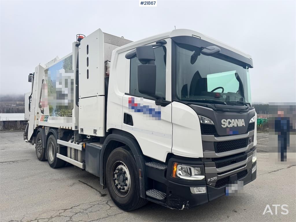 Scania P370 Waste Collection Truck with Washing System WA