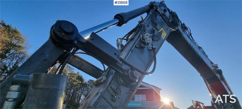 Volvo ECR235 EL excavator w/ digging bucket, sanding buc