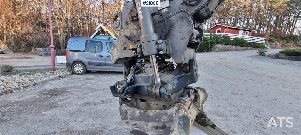 Volvo ECR235 EL excavator w/ digging bucket, sanding buc