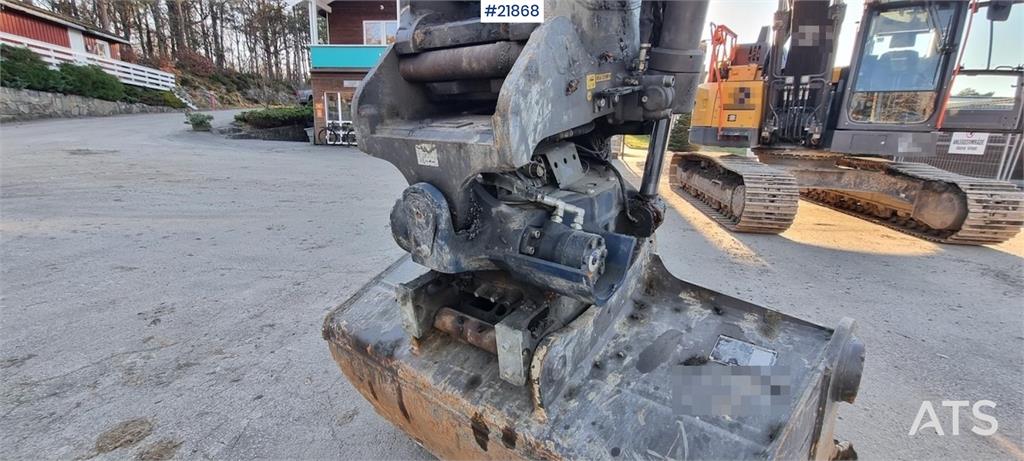 Volvo ECR235 EL excavator w/ digging bucket, sanding buc