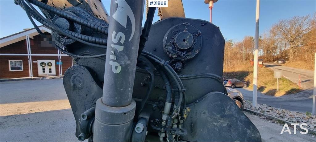 Volvo ECR235 EL excavator w/ digging bucket, sanding buc