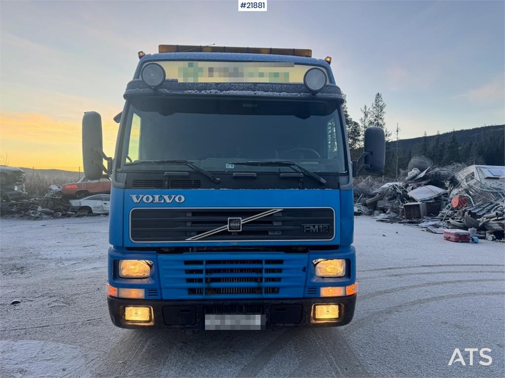 Volvo FM12 6x2 Crane Truck w/ 23 t/m Palfinger Crane WAT