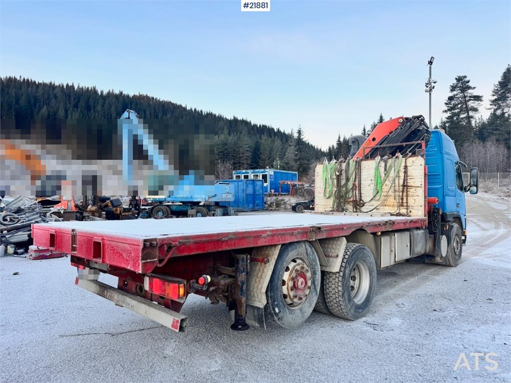 Volvo FM12 6x2 Crane Truck w/ 23 t/m Palfinger Crane WAT