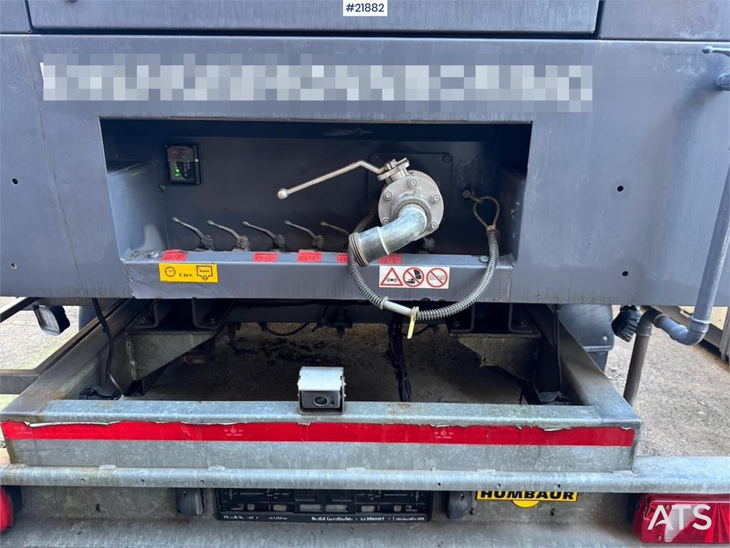 Atlas Copco Y35 Air Compressor on Humbaur chassis.