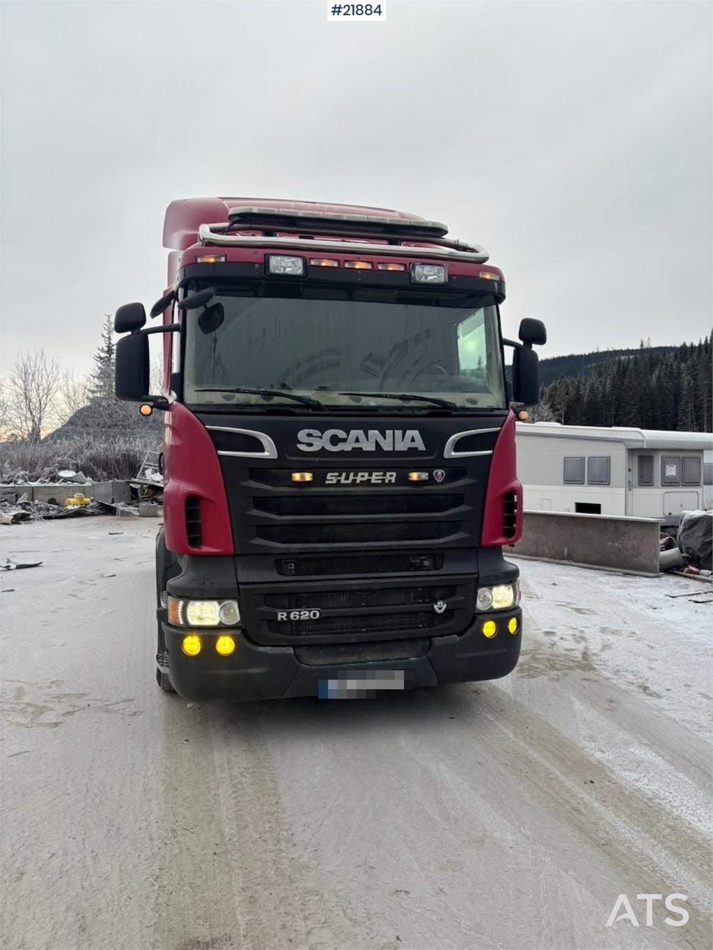 Scania R620 6x4 Hook Truck. Delivered with a valid EU ins