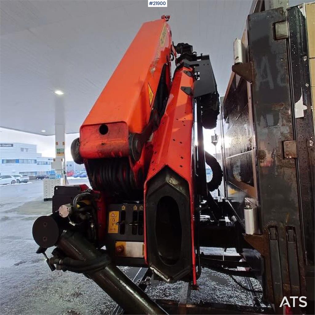 Scania P400 crane truck w/ 2017 Palfinger PK-19.001 crane