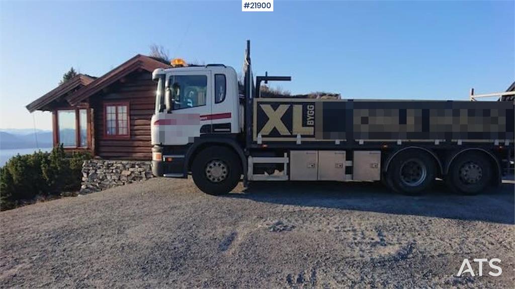 Scania P400 crane truck w/ 2017 Palfinger PK-19.001 crane