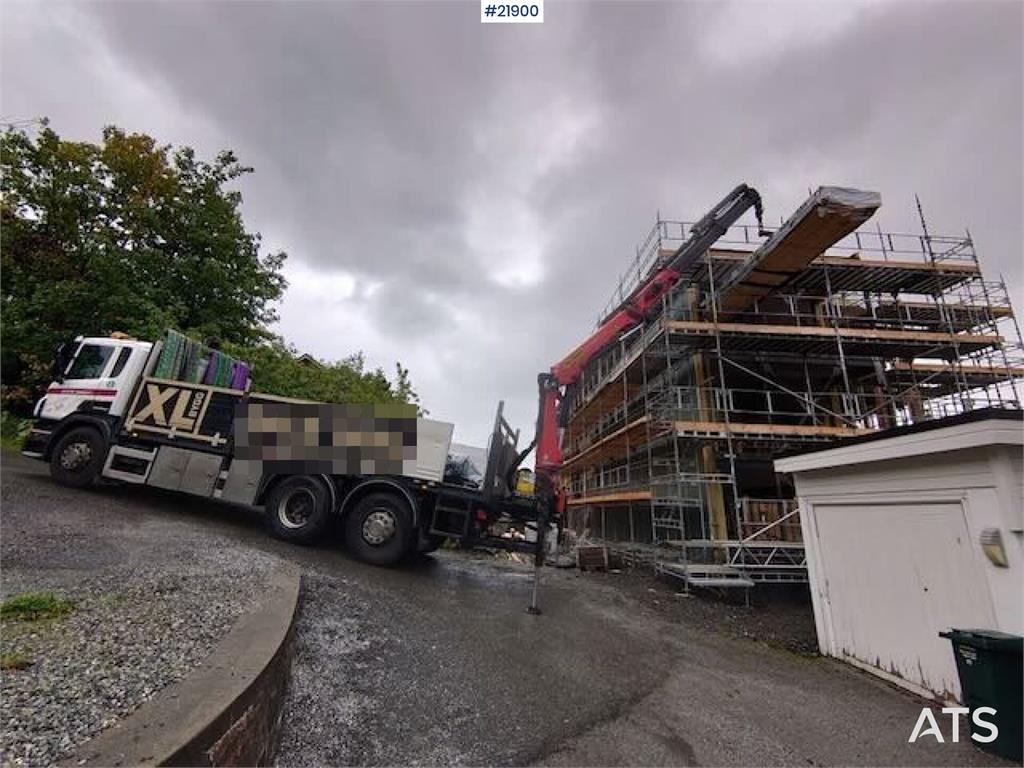 Scania P400 crane truck w/ 2017 Palfinger PK-19.001 crane