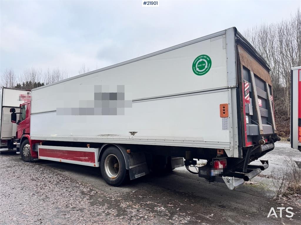Scania P280 4x2 Box Truck w/ Long Box. Comes with new EU!