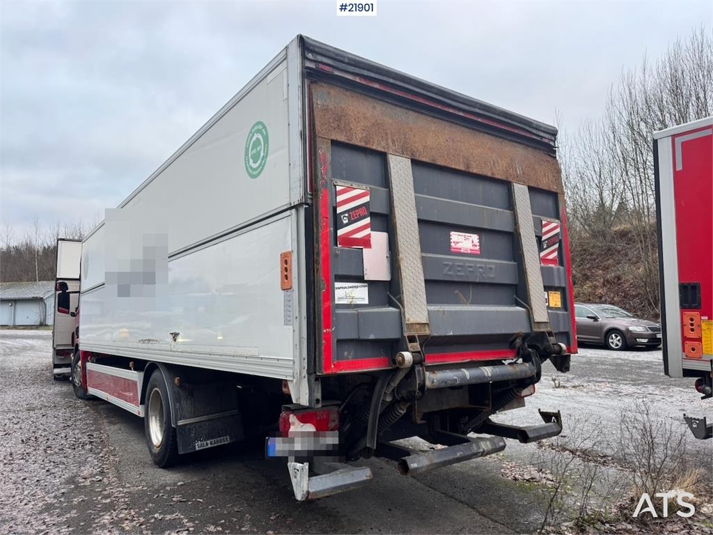 Scania P280 4x2 Box Truck w/ Long Box. Comes with new EU!