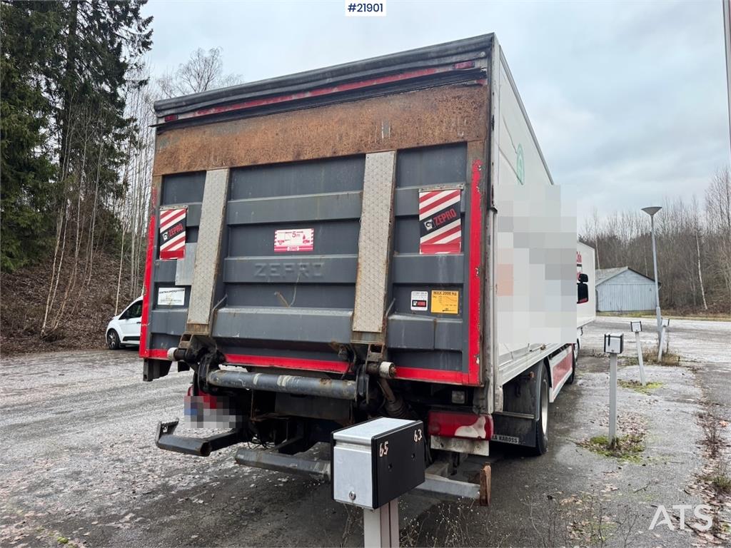 Scania P280 4x2 Box Truck w/ Long Box. Comes with new EU!