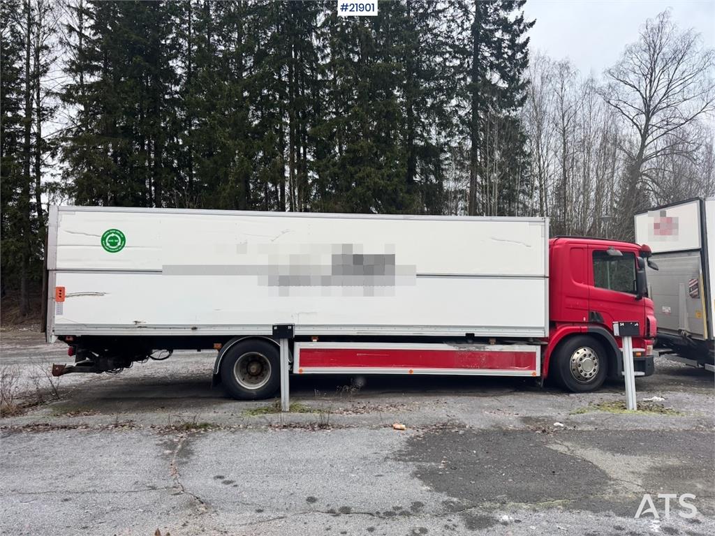 Scania P280 4x2 Box Truck w/ Long Box. Comes with new EU!