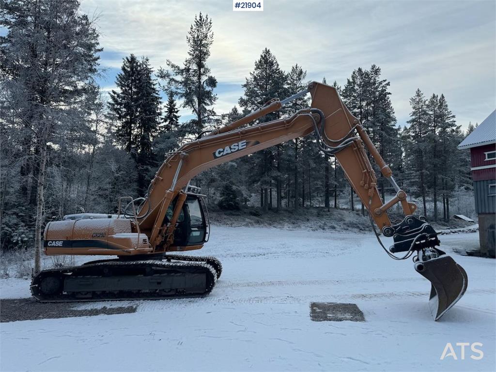 CASE CX210 Tracked Excavator w/ Tilt and Grading Bucket
