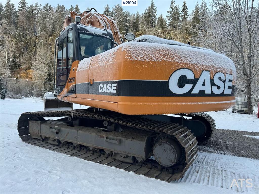CASE CX210 Tracked Excavator w/ Tilt and Grading Bucket