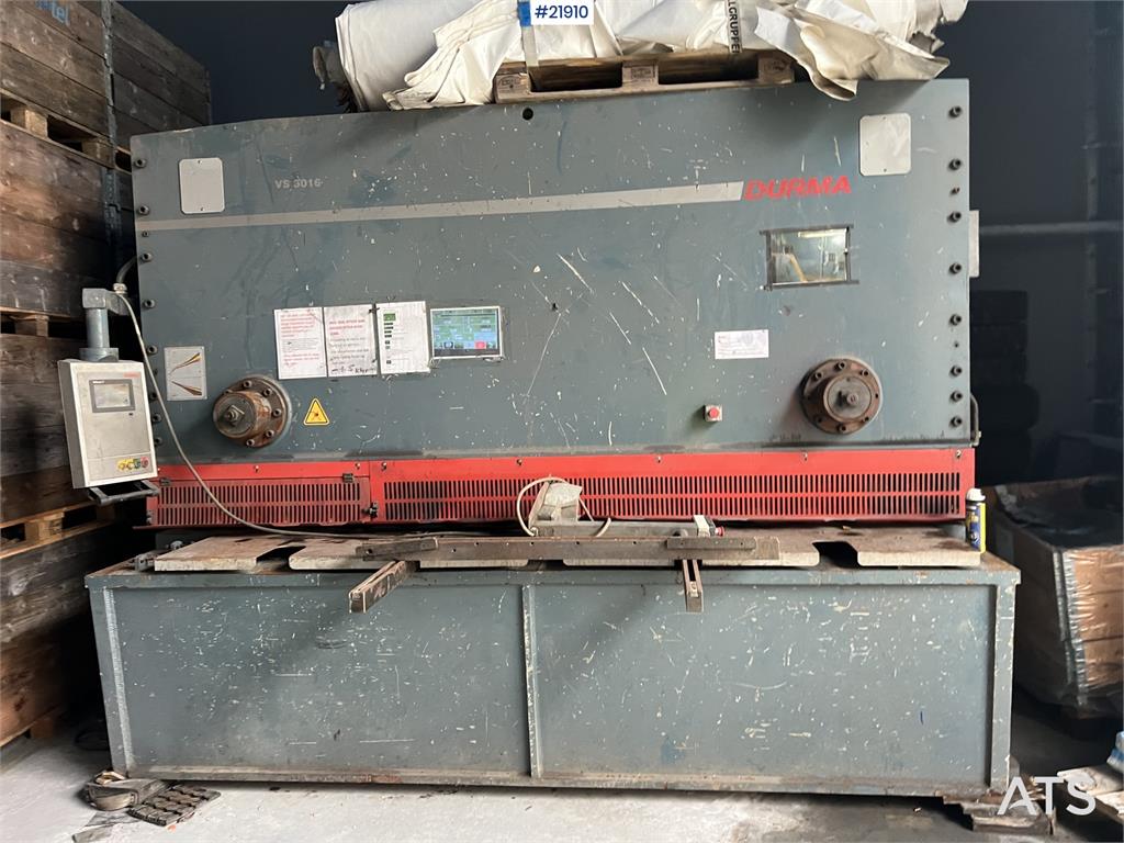 [Other] Durmazlar ys3016 saks til stålplater