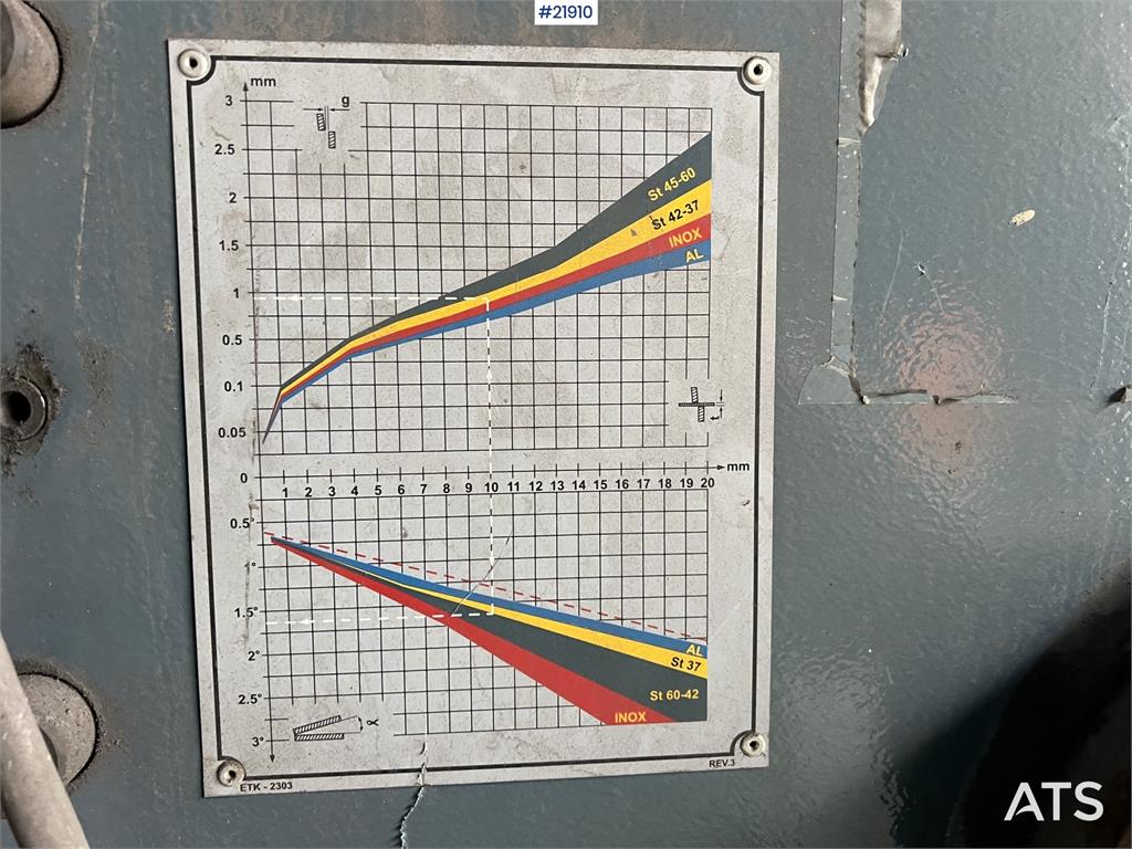 [Other] Durmazlar ys3016 saks til stålplater