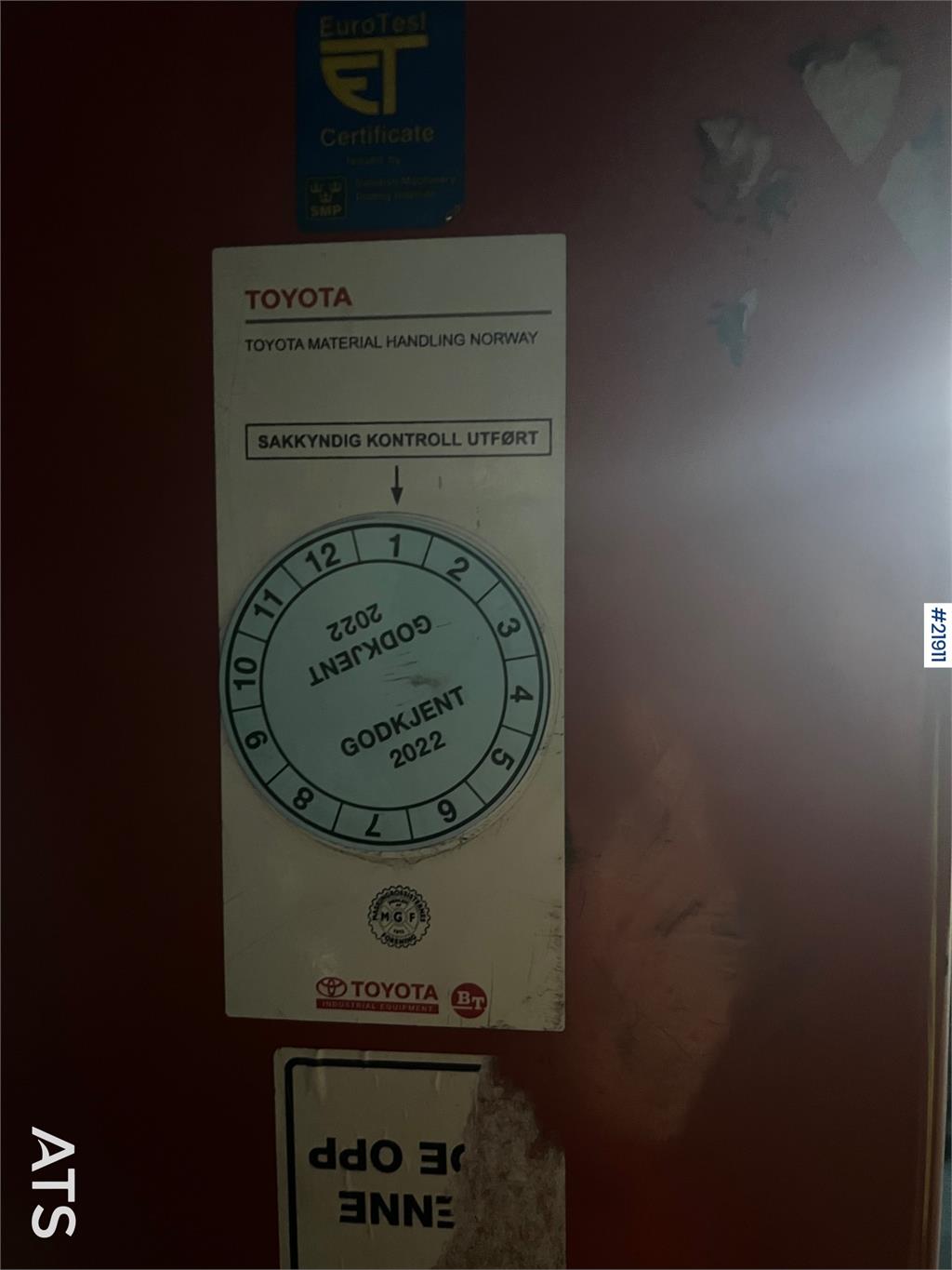 BT OP 1000 HSE Electric truck