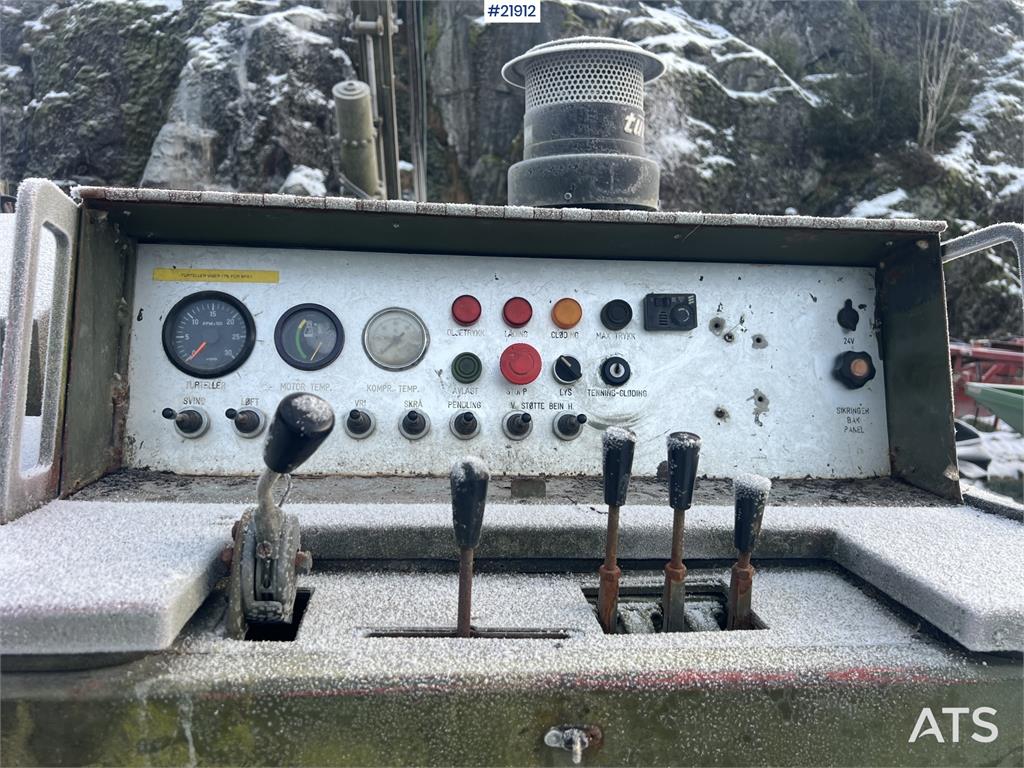 Nemek 503 TXI drilling rig w/ low hours for age