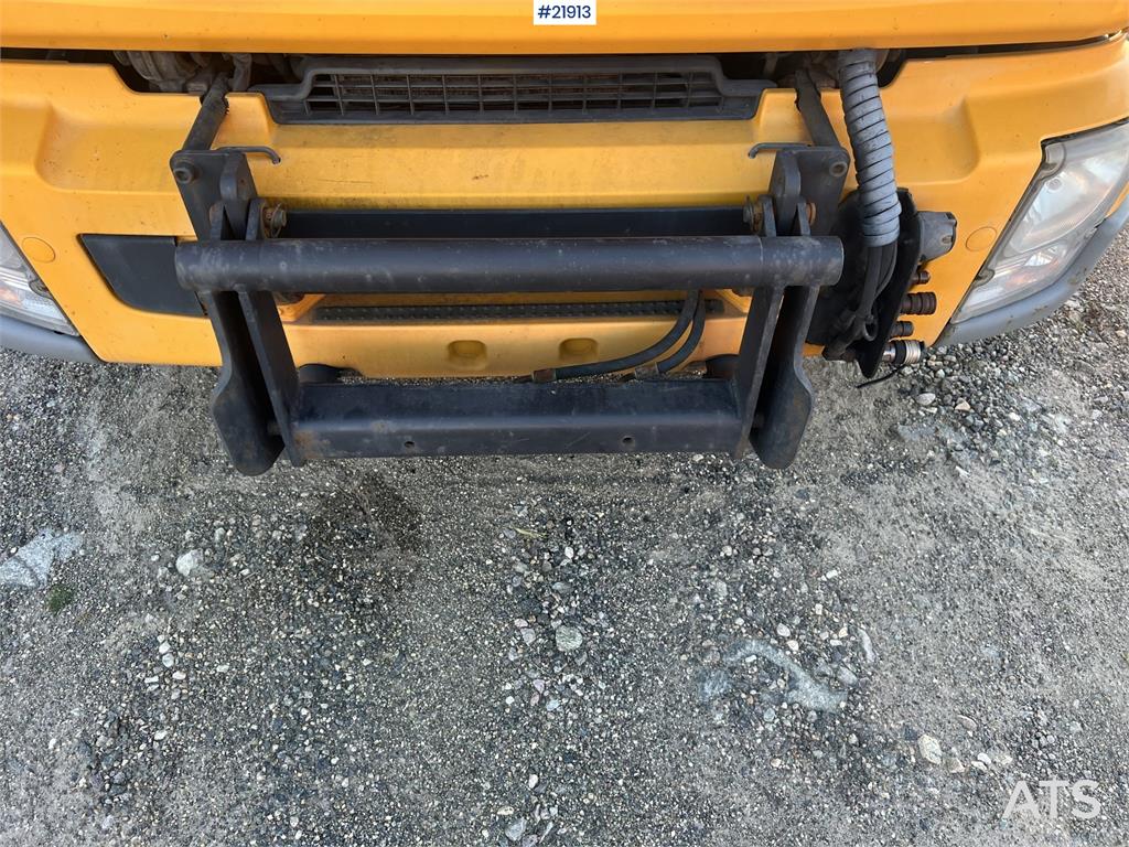 Volvo FL240 brøyterigget kranbil m/ HMF735 kran, grabb o