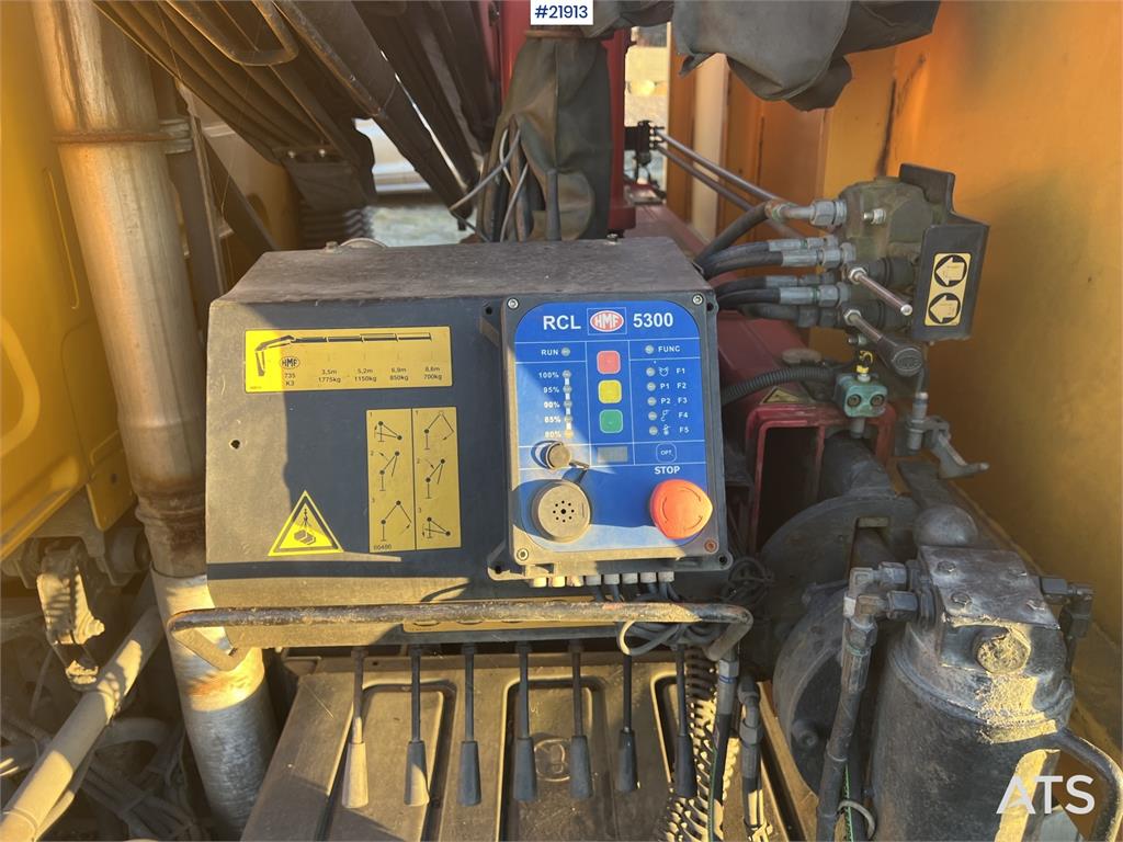 Volvo FL240 brøyterigget kranbil m/ HMF735 kran, grabb o