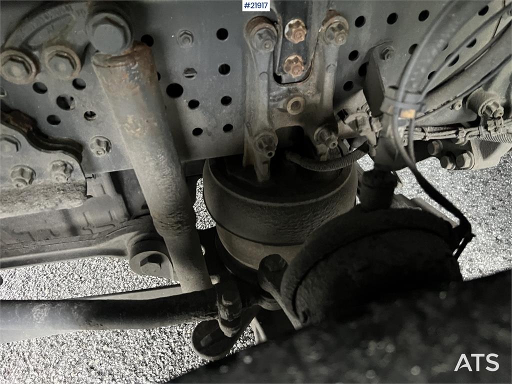 Mercedes-Benz Actros 6x2 flatbed truck w/ 2012 konar 2 axle flat