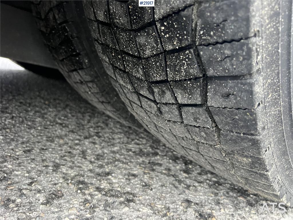 Mercedes-Benz Actros 6x2 flatbed truck w/ 2012 konar 2 axle flat